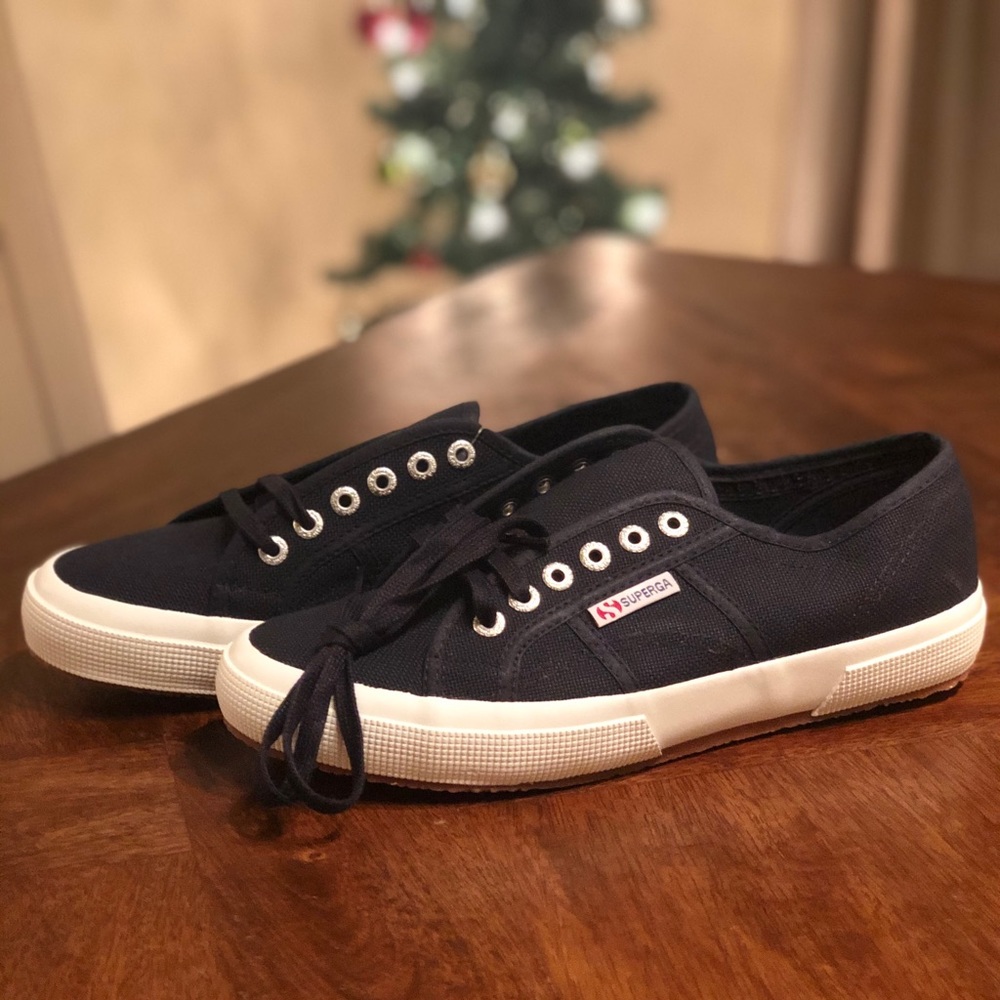 Superga Navy Classic Sneakers